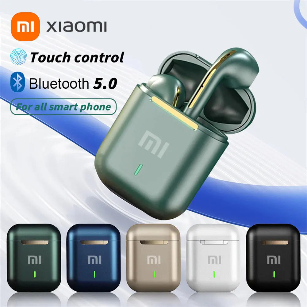Original XIAOMI J18 Headset Wireless Earphones Bluetooth Headphones Sport Game TWS Earbuds In Ear With Mic Touch True For Stereo